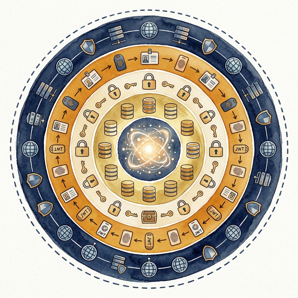 Concentric security layers
